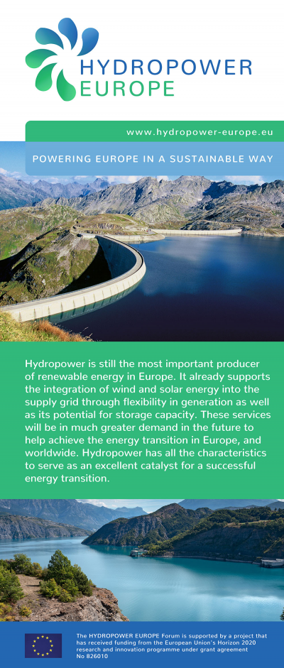 HYDROPOWER EUROPE: Popup