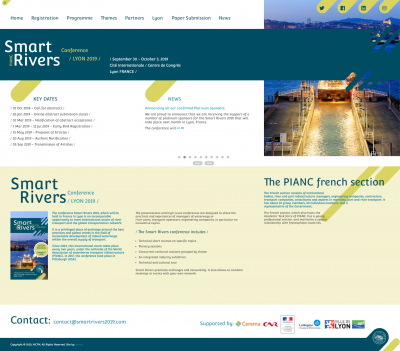 Smart Rivers 2019: Homepage