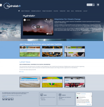 Hydralab+: homepage